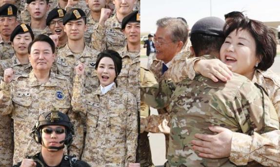 韓國第一夫人穿軍裝被批搶總統(tǒng)風(fēng)頭 應(yīng)該好好對自身加強(qiáng)管理