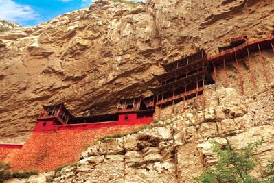 山西懸空寺景點介紹 懸空寺旅游攻略
