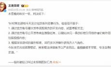 《王者榮耀》回應某游戲"惡意行為":將予以嚴肅回擊